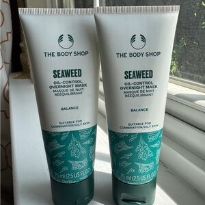The Body Shop Seaweed overnight mask 75 ml. SET OF 2
